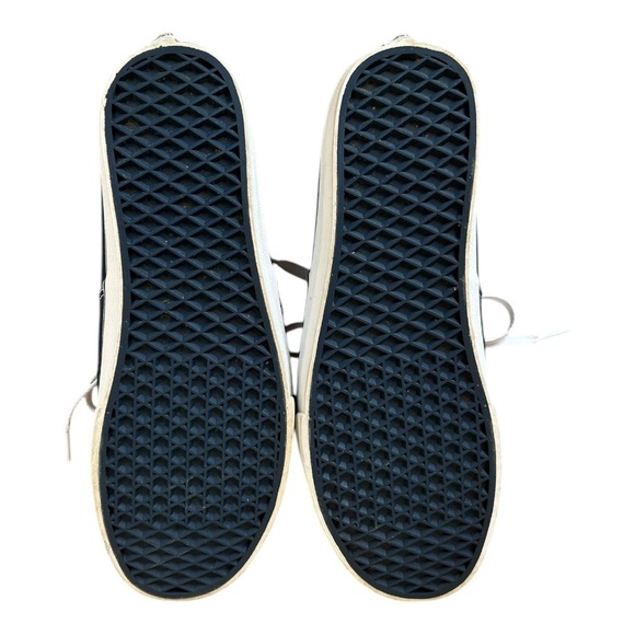 Classic Vans Off the Wall Navy and White Shoes Sneakers Men’s Size 11.5 Vintage - Picture 4 of 6